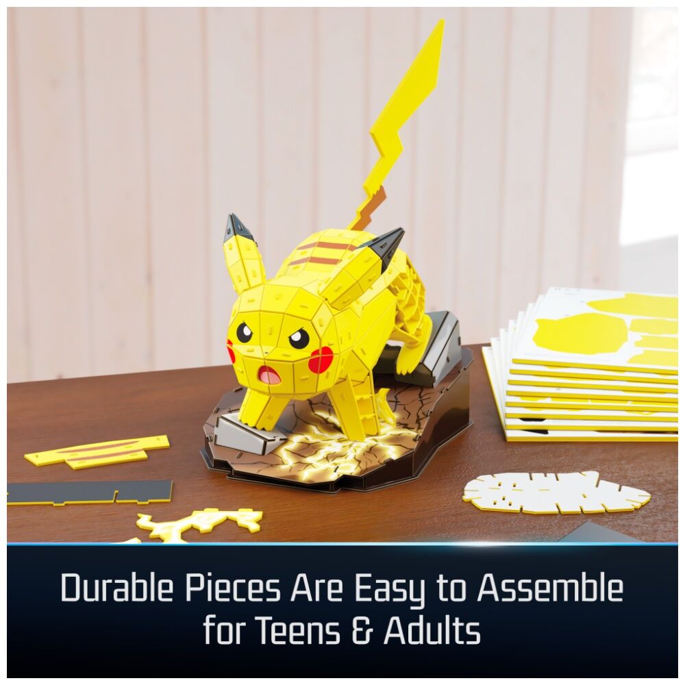 4D Build 201pc Pokémon Model Building Puzzle Pikachu — image 5