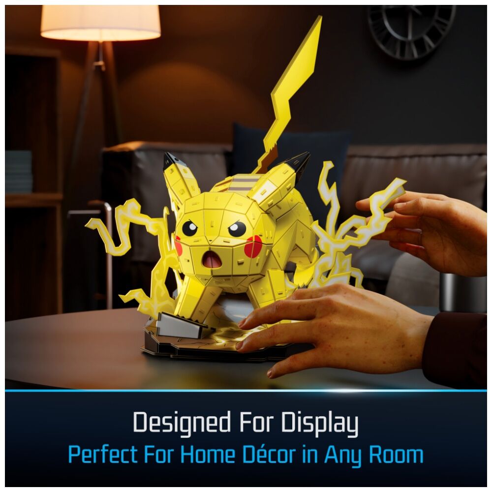4D Build 201pc Pokémon Model Building Puzzle Pikachu — image 6