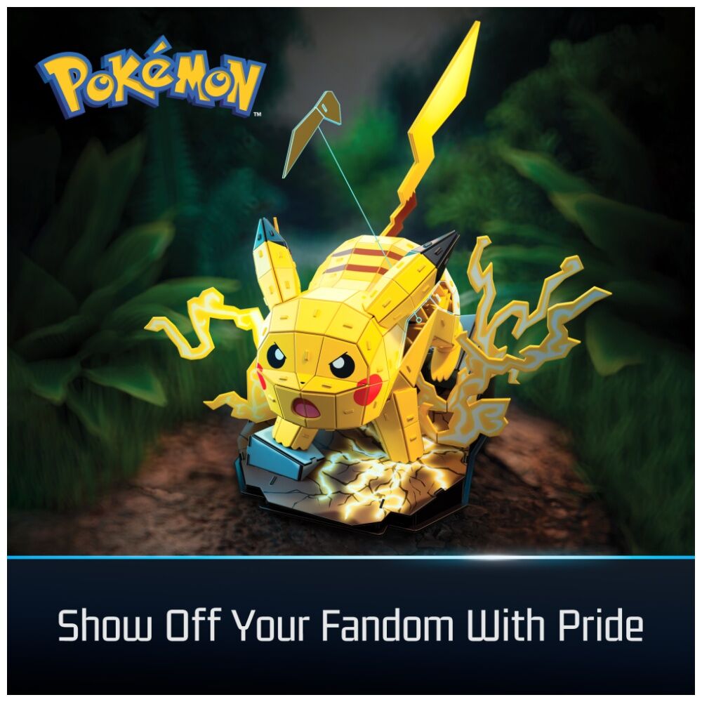 4D Build 201pc Pokémon Model Building Puzzle Pikachu — image 7