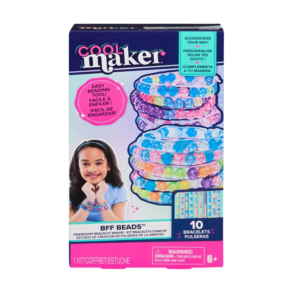 Cool Maker 6y+ Friendship BFF Beads Customisable Bracelet Kit Kids Craft Toy