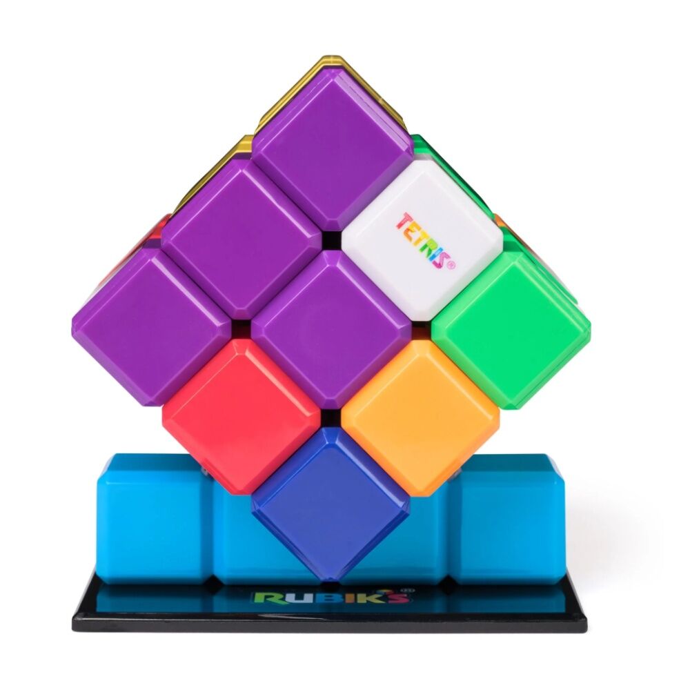 Rubiks Tetris Edition Cube Kids Toy Strategy Puzzle Game 8y+ — image 3