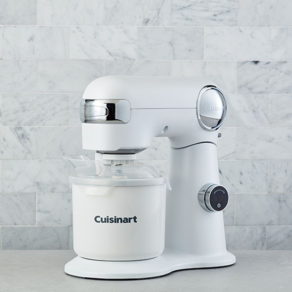 Cuisinart Precision Pro Digital Stand Mixer - LCD Controls - 1000W Power - 5.2L Stainless Steel Bowl - White — image 3