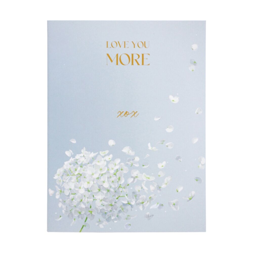LVD 2pc LVD Love You More Gift Matching Ceramic Mug & Notebook Set Blue/Whie (2 Pack) — image 4