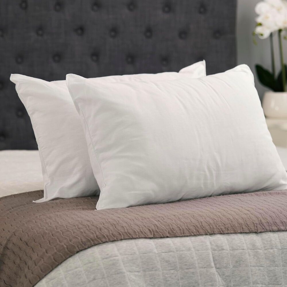 Tontine 2pc Tontine Luxury Hotel Pillow Medium Profile For Back & Side Sleepers (2 Pack) — image 3