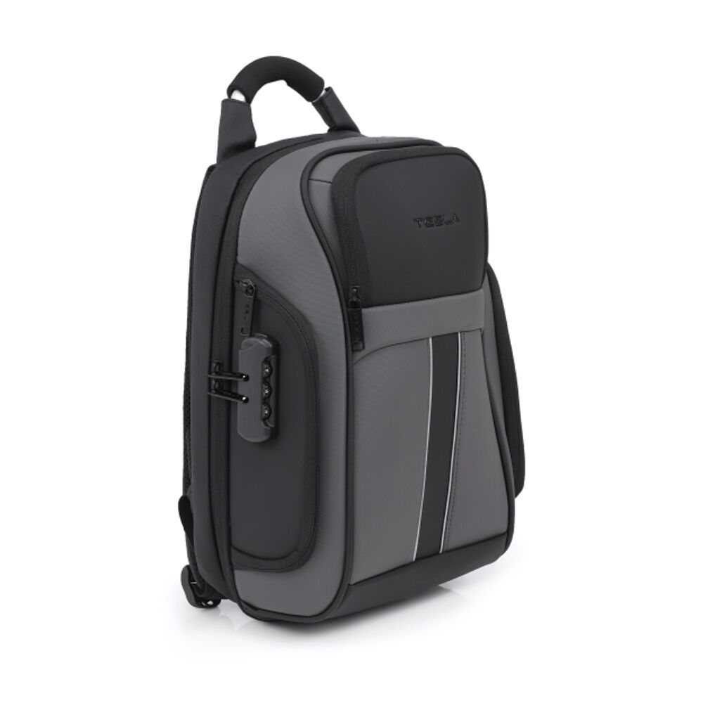 Tesla Sirius Backpack Anti Theft w/ Combination Lock Grey 41x28x15cm Tesla — image 4