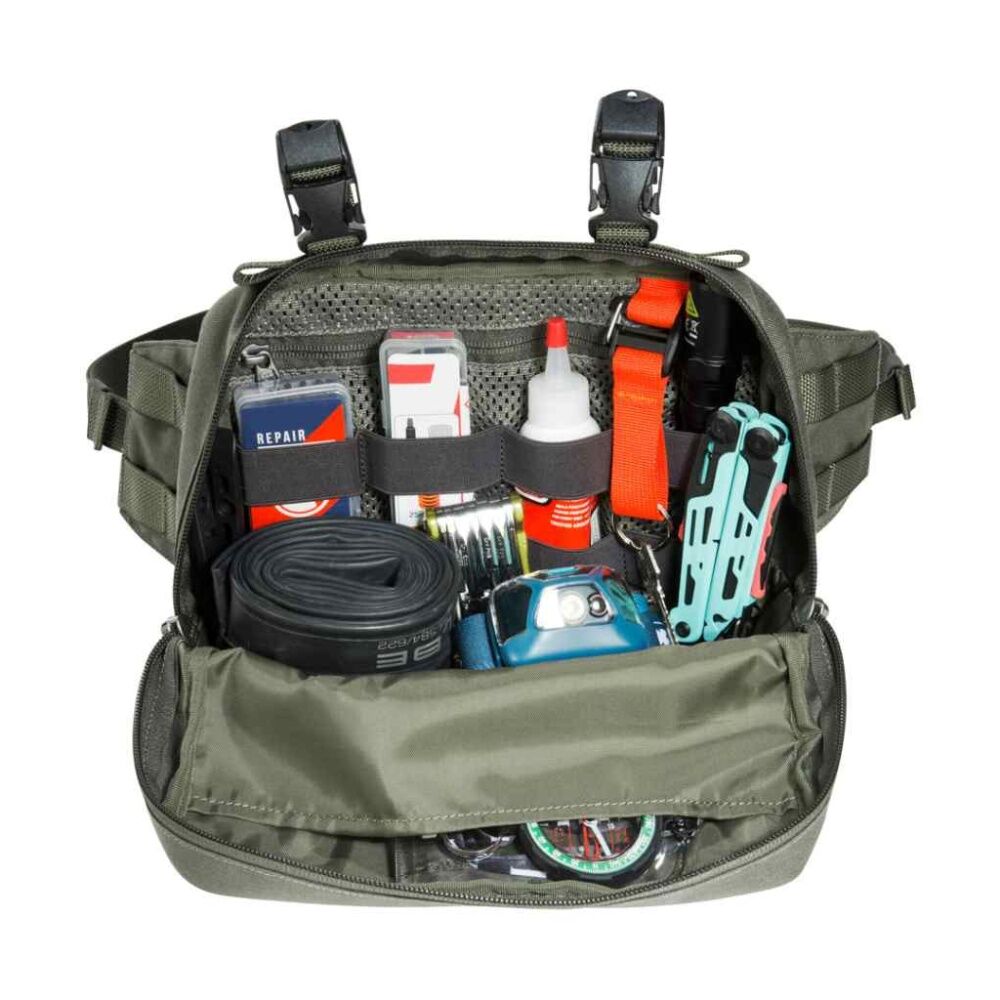 Tatonka Hip & Bar Pouch BC Versatile Waist/Shoulder/Bike Bag Stone Grey Olive 3L Tatonka — image 6