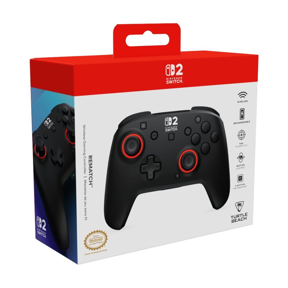 Turtle Beach Black Rematch Wireless Gaming Controller Compatible w/ Switch 2 — image 9