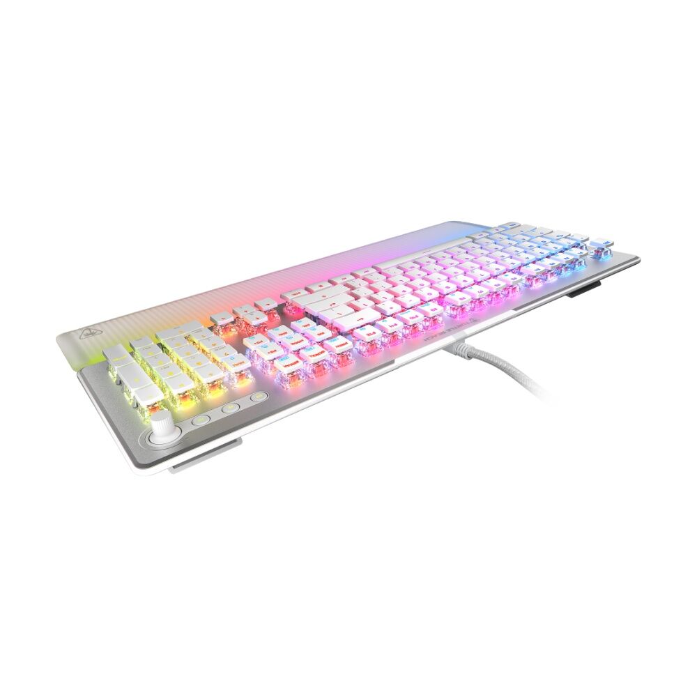 Turtle Beach White LED Vulcan II Max Optical-Mechanical Gaming Keyboard — image 3