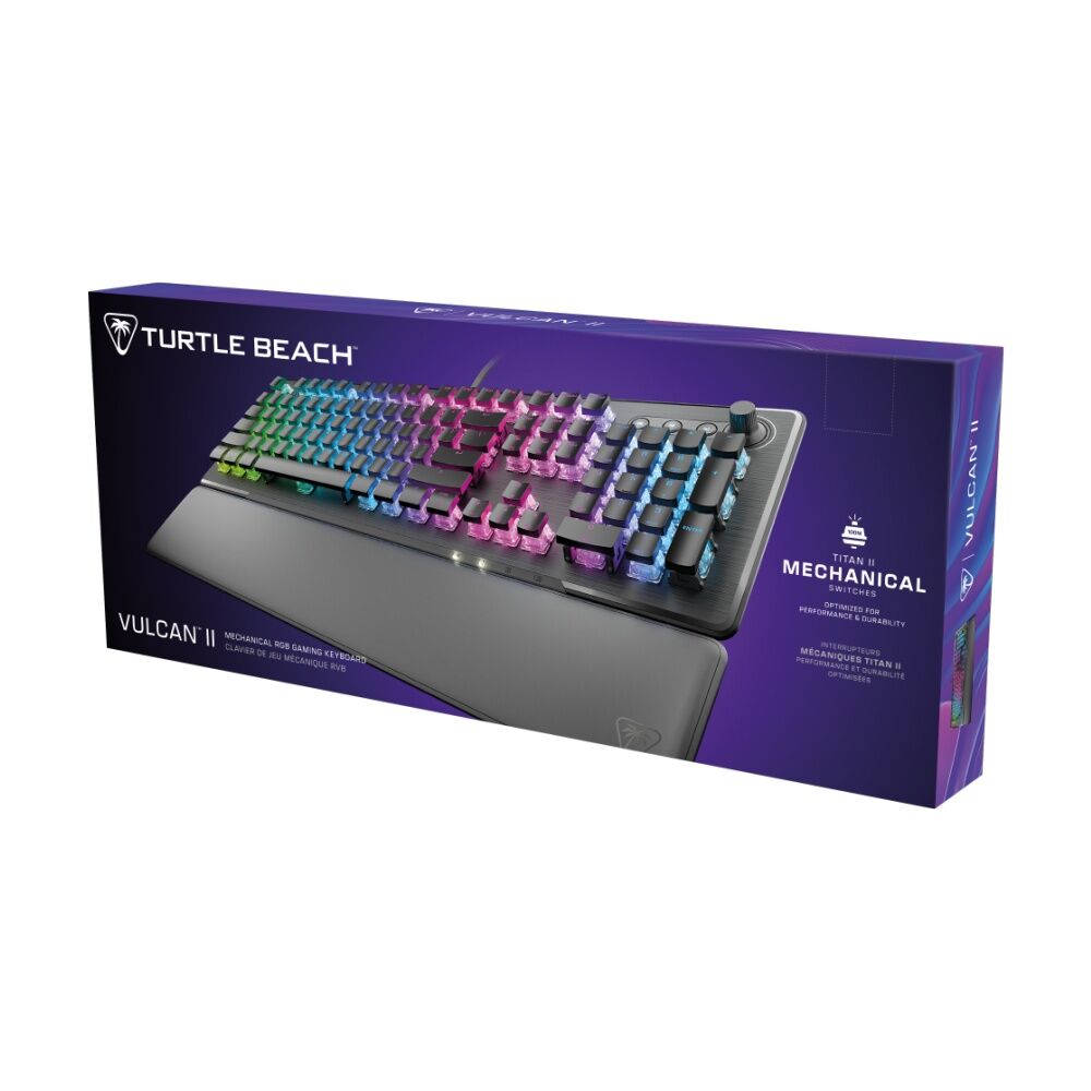 Turtle Beach Black LED Vulcan II Optical-Mechanical Gaming Keyboard — image 4