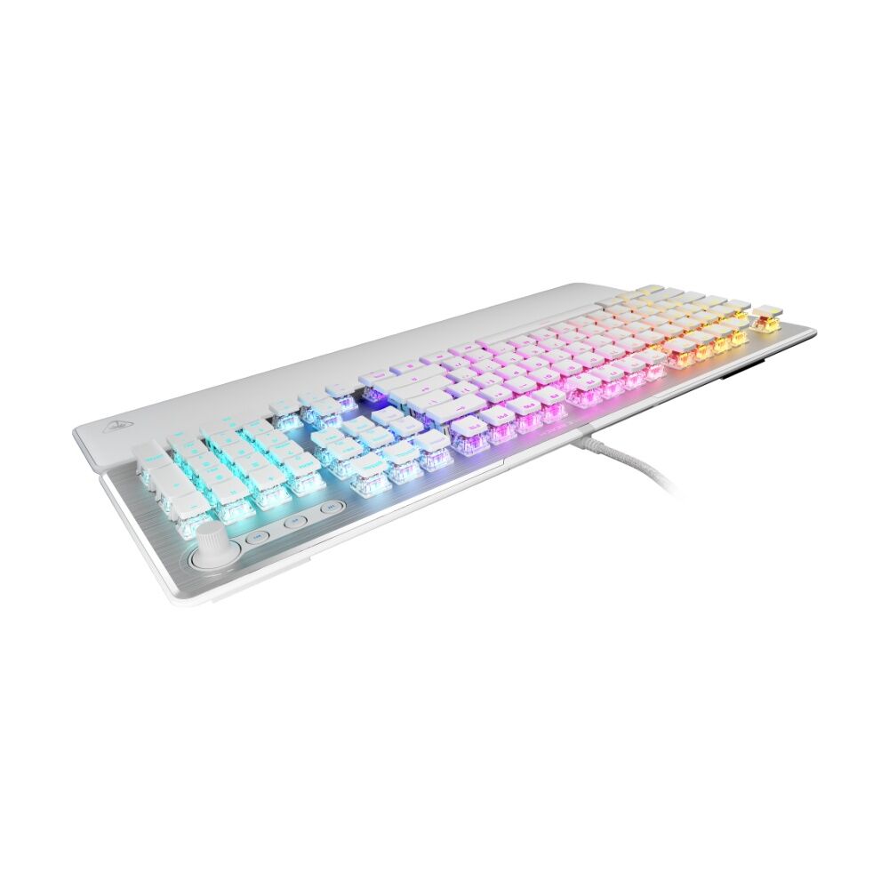Turtle Beach White Vulcan II Wired RGB Optical-Mechanical Gaming Keyboard — image 3