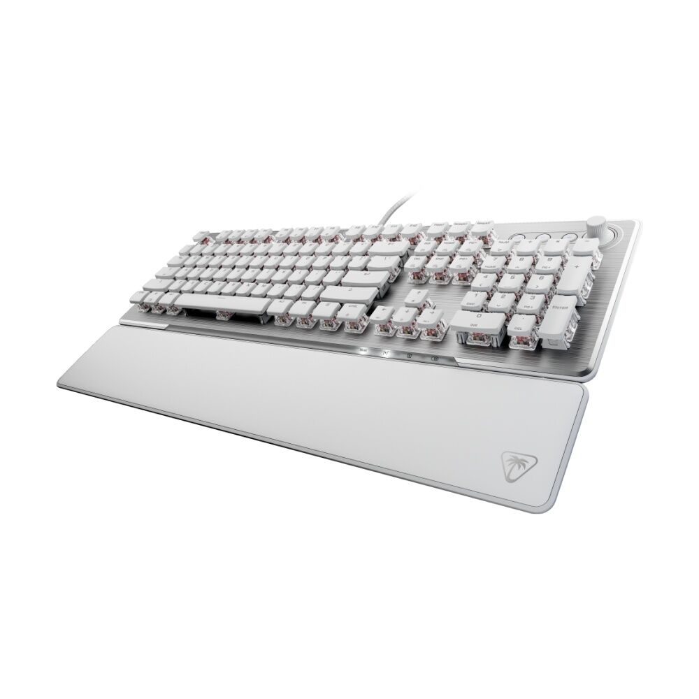 Turtle Beach White Vulcan II Wired RGB Optical-Mechanical Gaming Keyboard — image 4