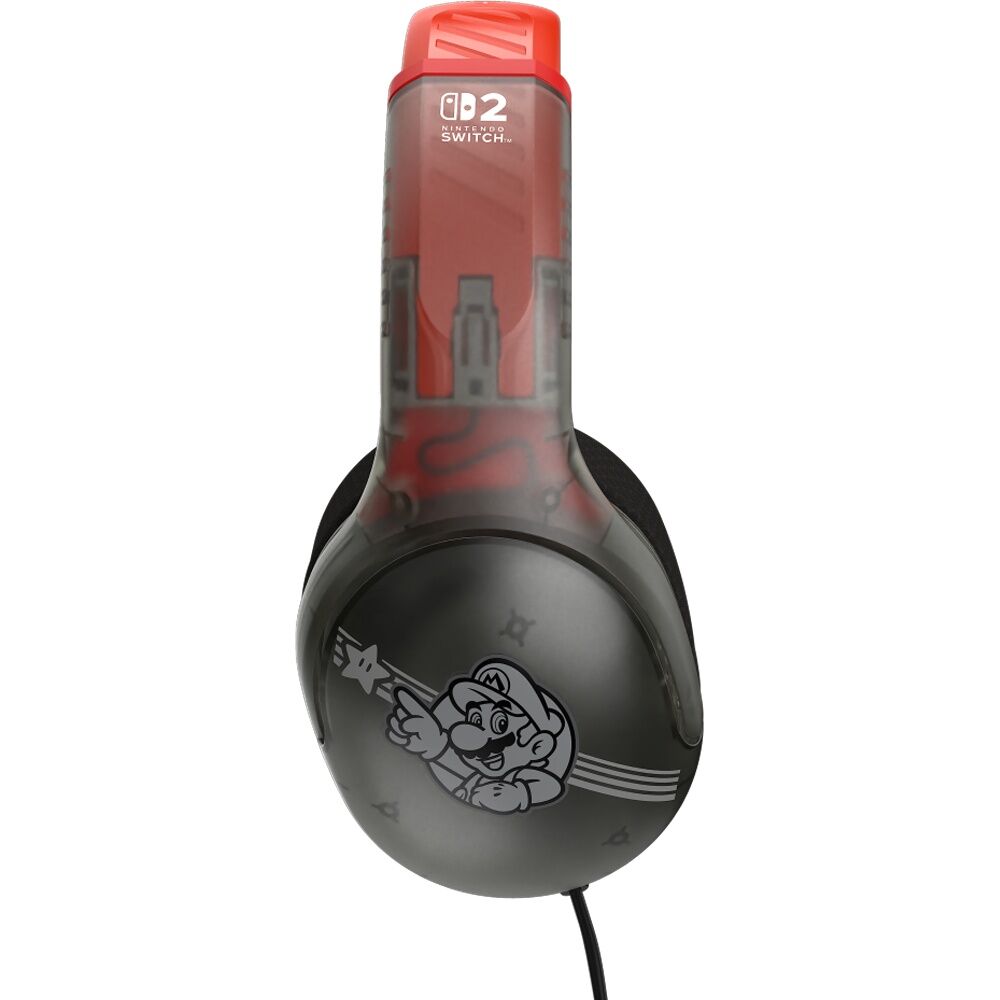 Turtle Beach Black Airlite Fit Wired Nintendo Switch 2 Gaming Headset Mario Star — image 7