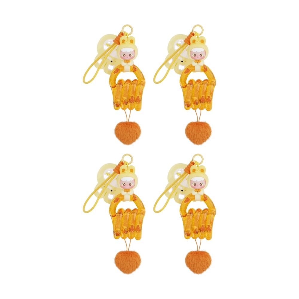 Hiden Wooo Cimmy x Tangle Lovely Bunny Series Keychain 3+ Assorted (4 Pack)