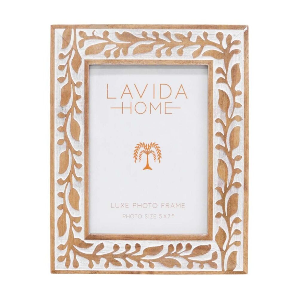 LVD 25x20x2cm 5x7 Inch Cinque Luxe Table/Wall Decor Picture/Photo Frame