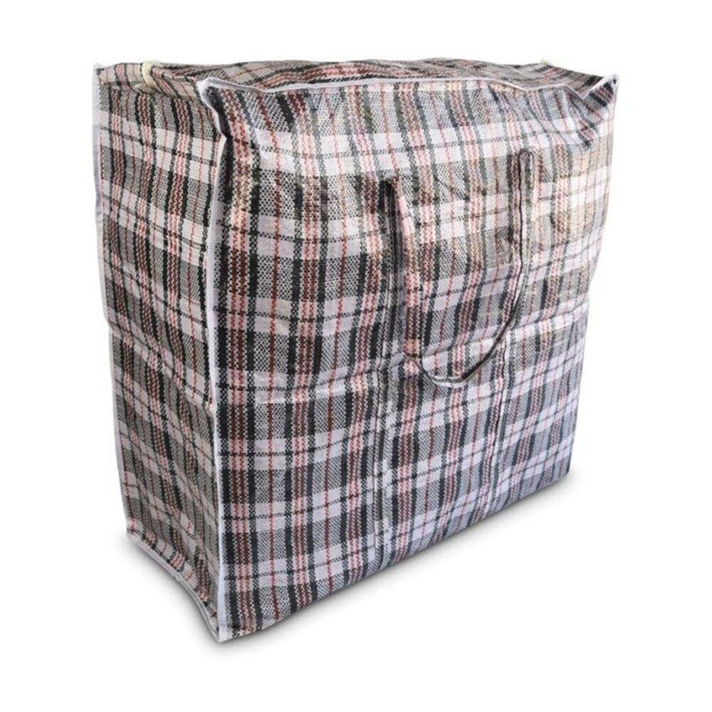 Braz Striped Home Organiser Storage Bag w/ Handle 50x50x30cm (10 Pack) — image 2