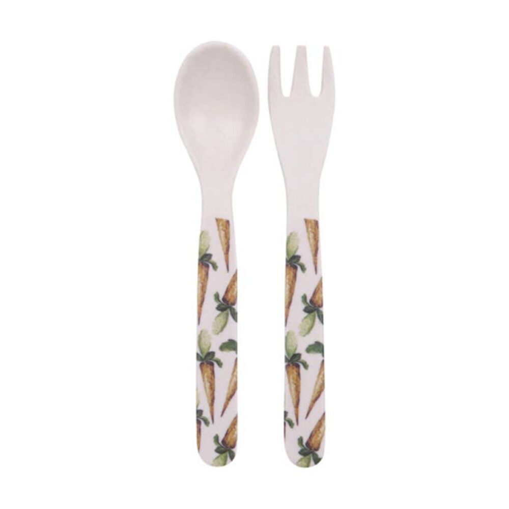 Tiny Wonders Baby/Children's My First Melamine Dinner Tableware Set White (5 Pieces) — image 6