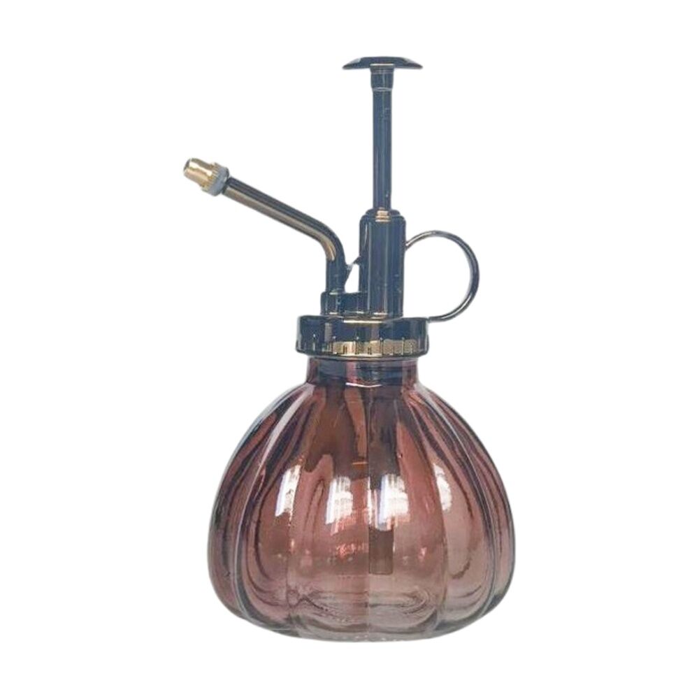 Urban Products 16cm Glass Water Mister Dusty Rose Decorative Spray Bottle
