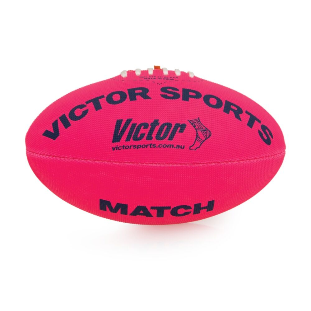 Victor Sports Synthetic Football Durable AFL Ball Size 3 Hand-Stitched