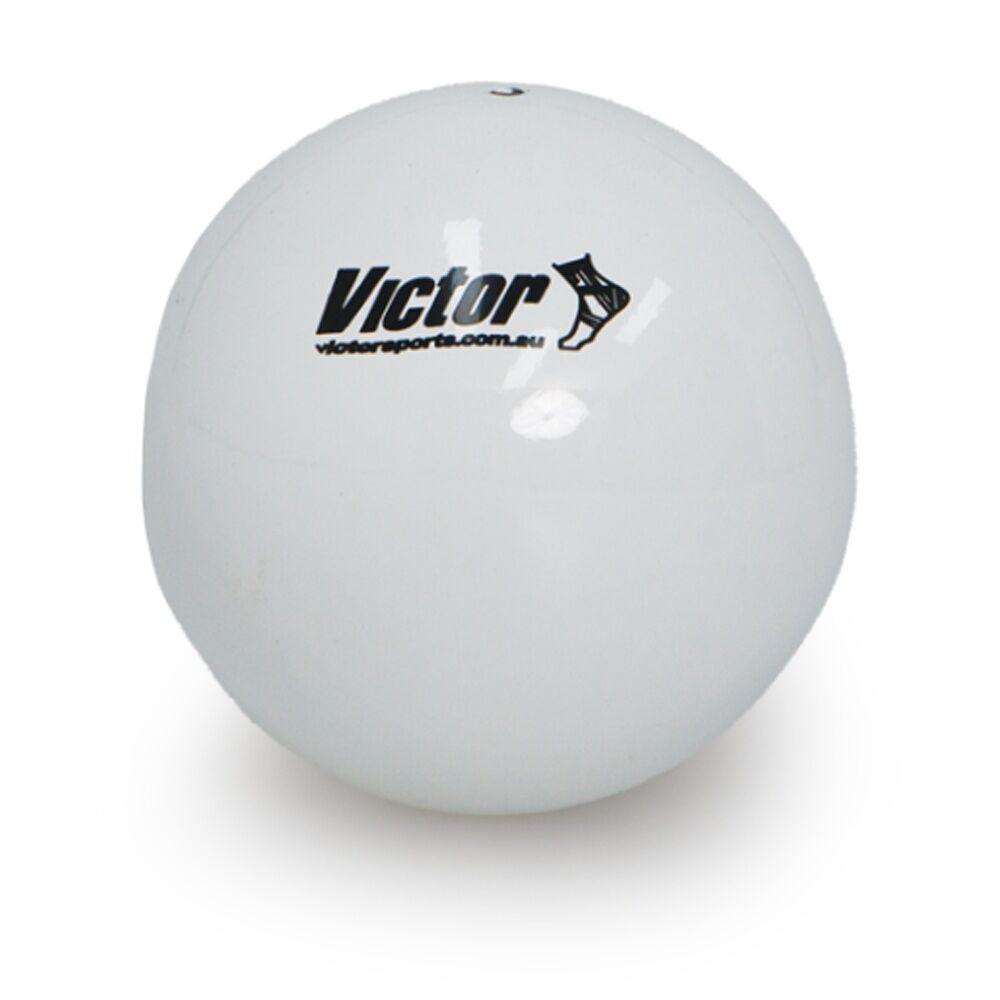 Victor Sports Victor Shot Puts 3kg White - Cast Iron Unturned Training and Practice 3kg