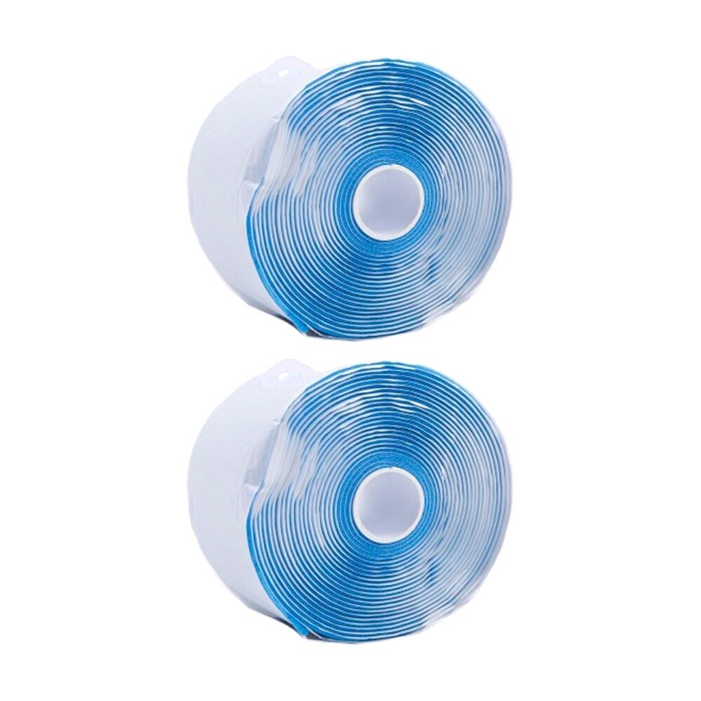 Victor Sports Band-All Cohesive Stretchable Medical Foam Bandage Tape Blue (2 Pack)