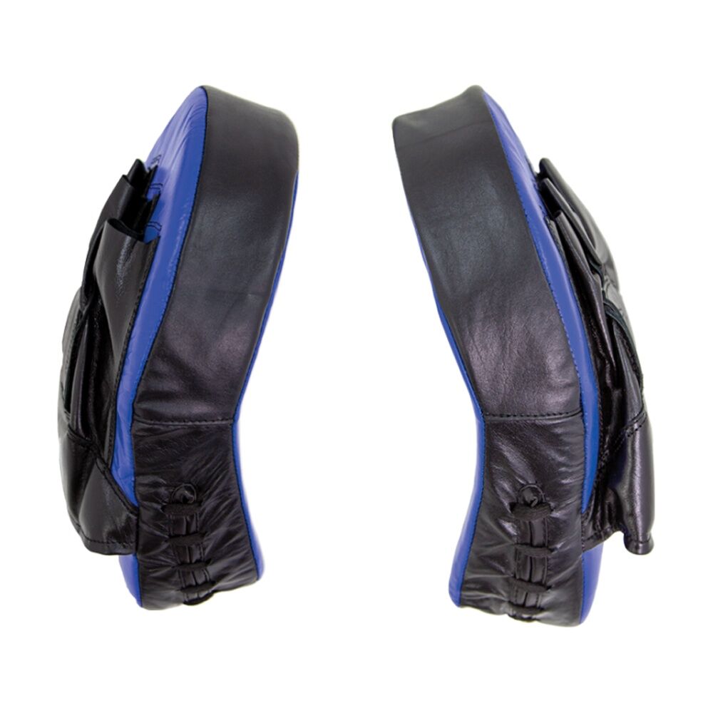 Victor Sports Boxing Focus Pads Pro Curved Design Black/Blue w/ 3 Combo Padding — image 4