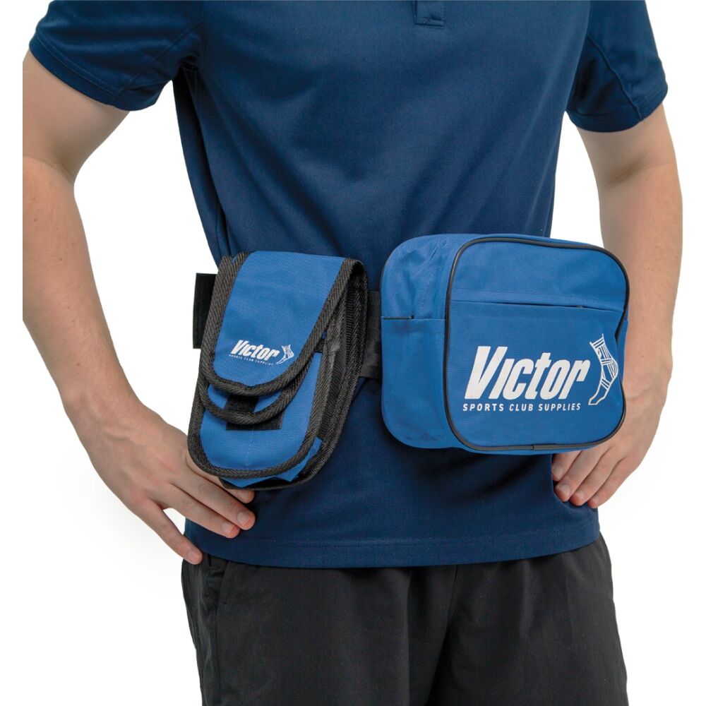 Victor Sports First Aid Bumbag with Hook and Loop Fastener - Purpose Designed Waist Bag with 6 Pockets for Medical Supplies - 57cm x 9cm x 16cm — image 5