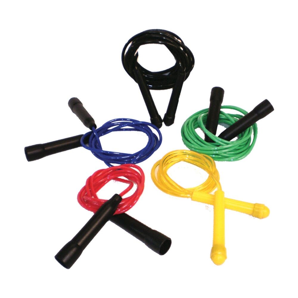 Victor Sports Skipping Rope Easy Grip Handles Fitness Exercise Tool Yel 4.5m (2 Pack) — image 3