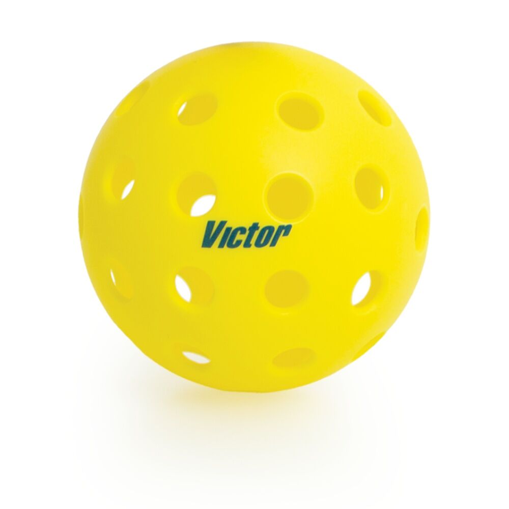 Victor Sports Pickleball Outdoor 40 Holes Ball Set Yellow 7.2cm (3 Pieces) — image 2