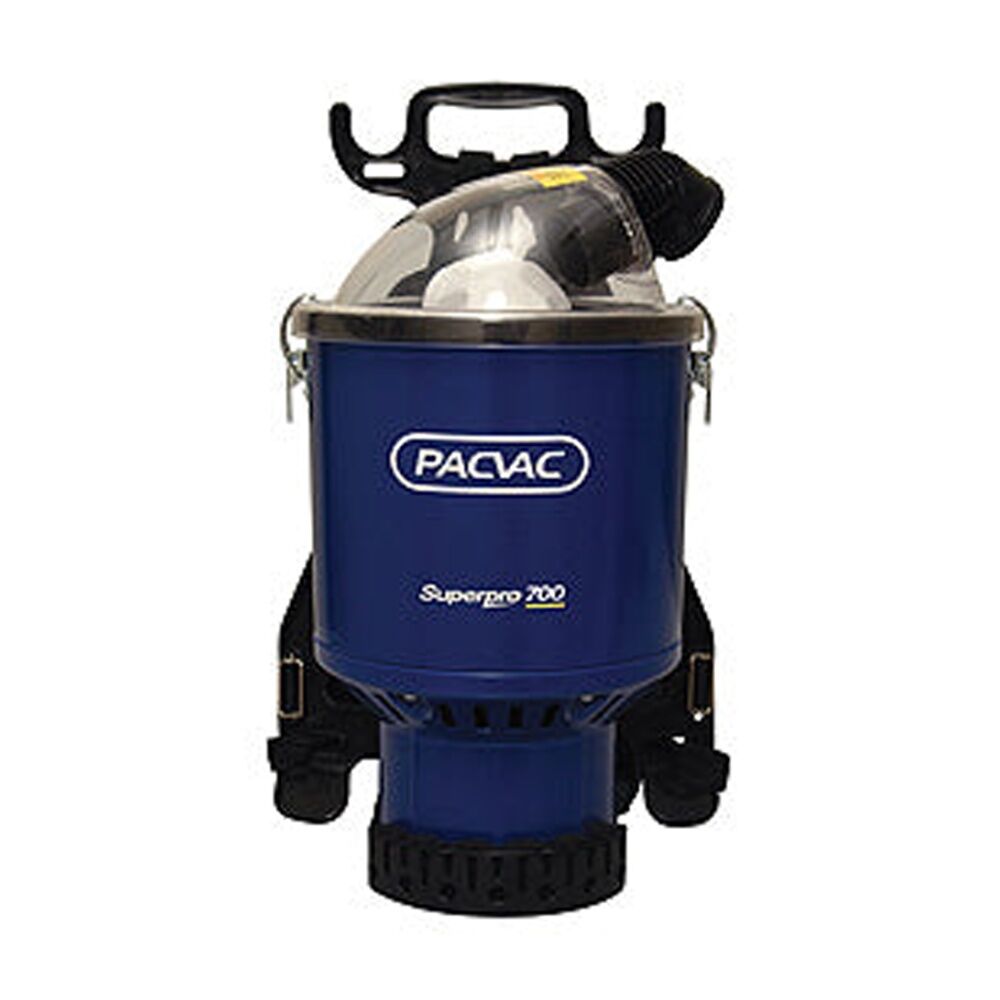 Pacvac Blue Pacvac Superpro 700 Backpack 5L Vacuum Cleaner w/ 18m Cord 40x36x53cm