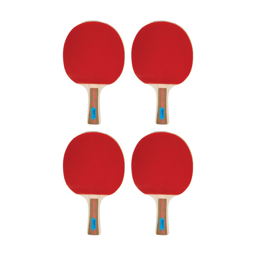 Victor Sports Victor Table Tennis Bat Superspin 3 Star Hard Plywood Rubber 5mm (4 Pack)