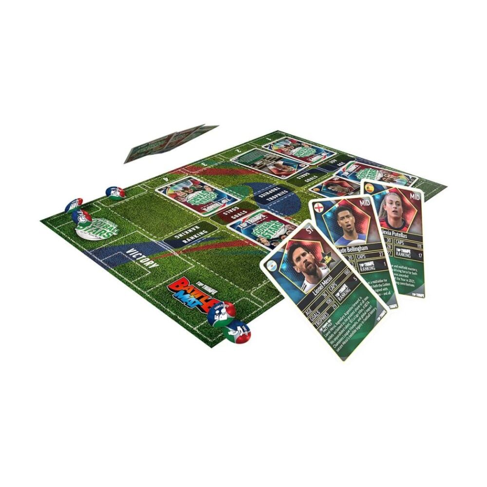 Toy Trumps Top Trumps World Football Stars Battlemat Card Game Duel 6y+ — image 3