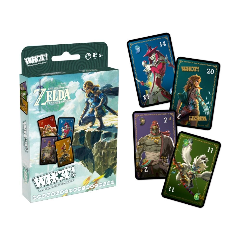 Whot! The Legend of Zelda Tears the Kingdom Edition Family Card Game 5yrs+ (2 Pack) — image 4