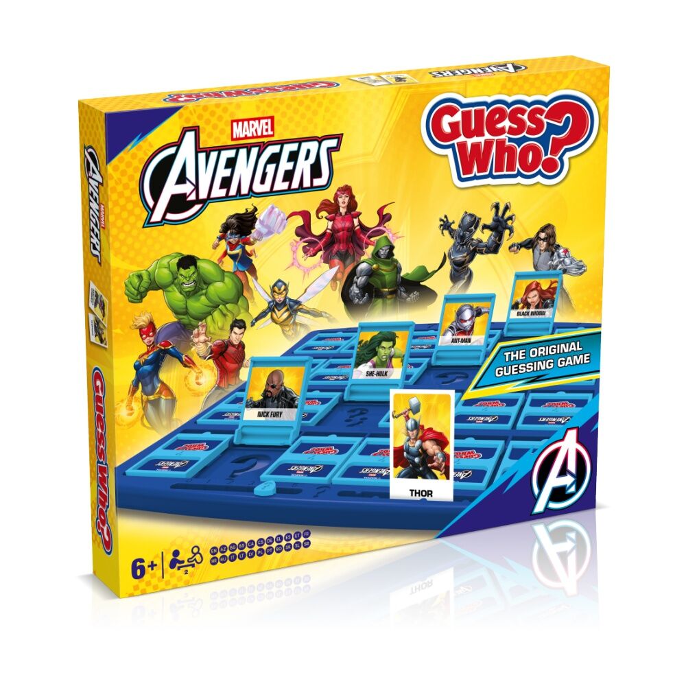 Guess Who Marvel Avengers Edition Family Guessing Game Fun Ages 3+ Guess Who — image 2