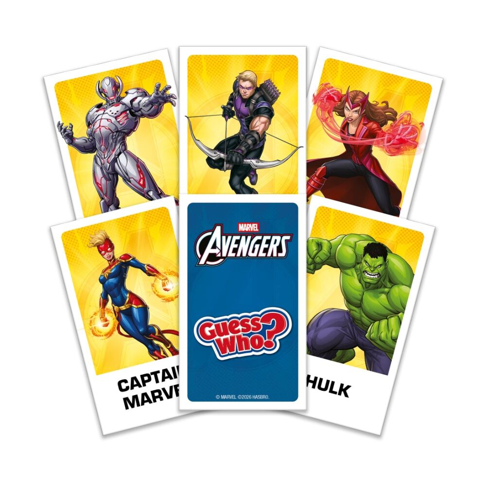 Guess Who Marvel Avengers Edition Family Guessing Game Fun Ages 3+ Guess Who — image 4
