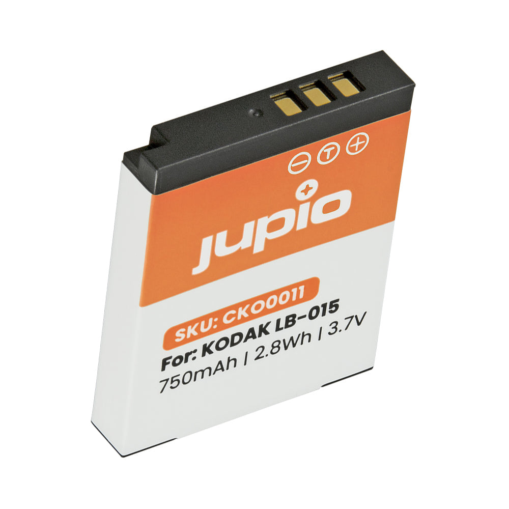 Jupio Li-Ion 3.7V 750mAh Rechargeable Battery Pack For Kodak LB-015 Camera — image 2