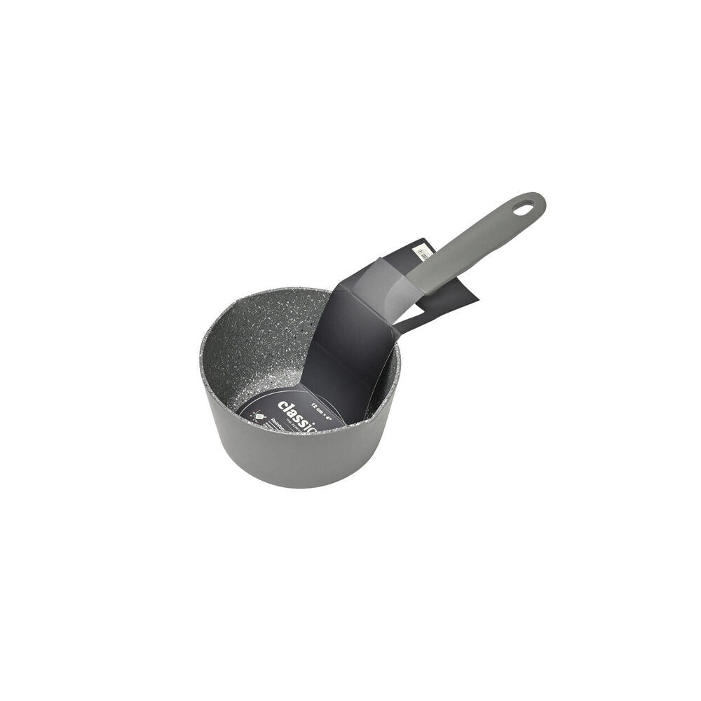 Classica Mini Milk Pot Round Non-Stick Sauce Pan Kitchen Cookware 12 cm Grey (2 Pack) — image 2