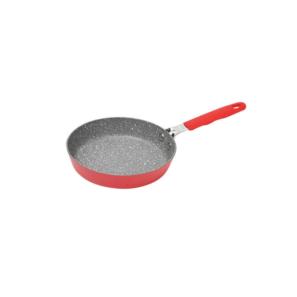 Classica Mini Round Frypan Non-Stick Cooking Frying Pan w/ Handle 16cm Red (2 Pack) — image 3