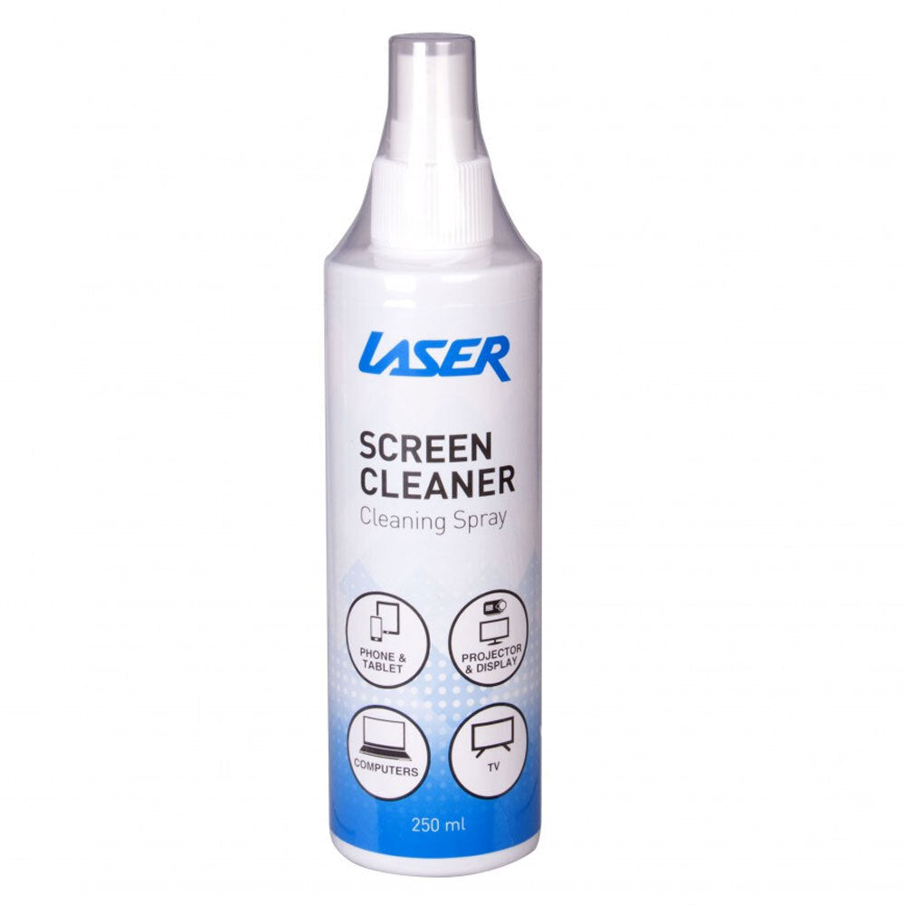 Laser 250ml Cleaning Spray Cleaner for Electronics/Laptop Monitor PC Screens (3 Pack) — image 2