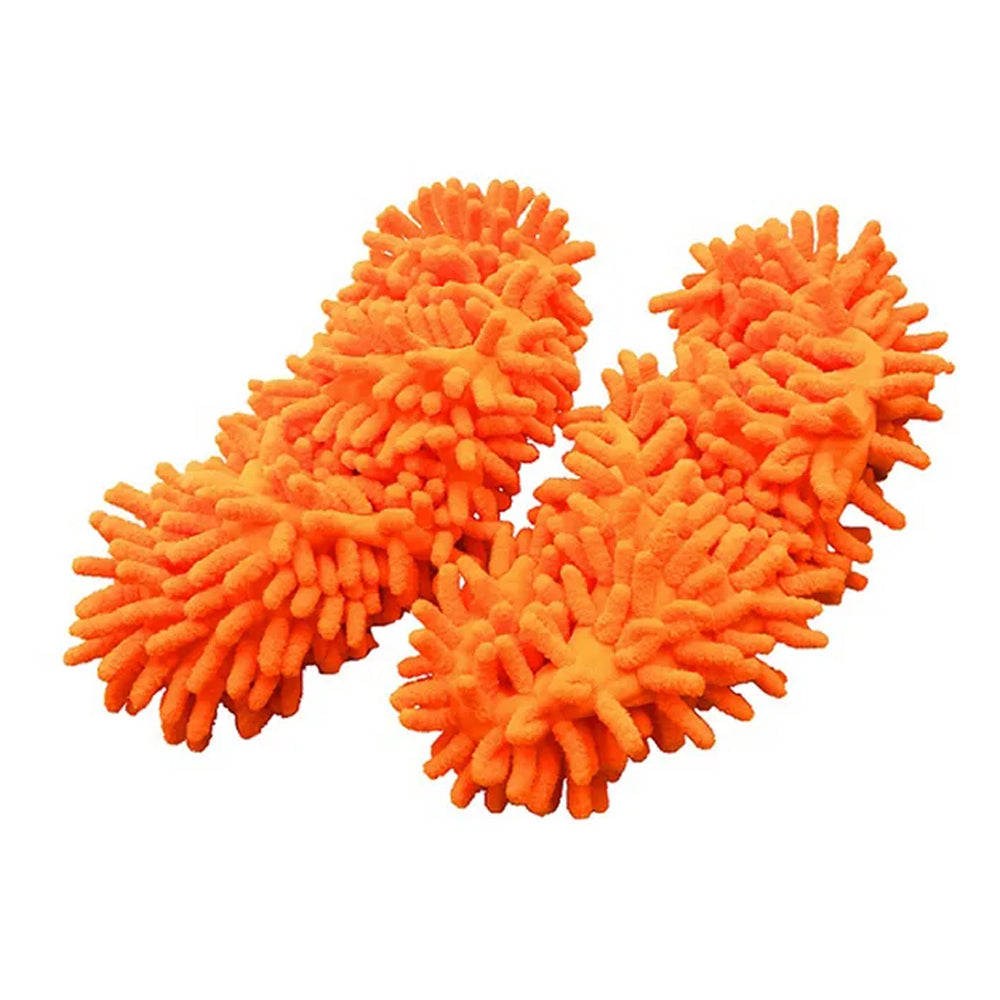 Unbranded Lazy Housekeeper Mop Slippers Microfibre Soles Floor Home Cleaner Assorted (2 Pieces) — image 2