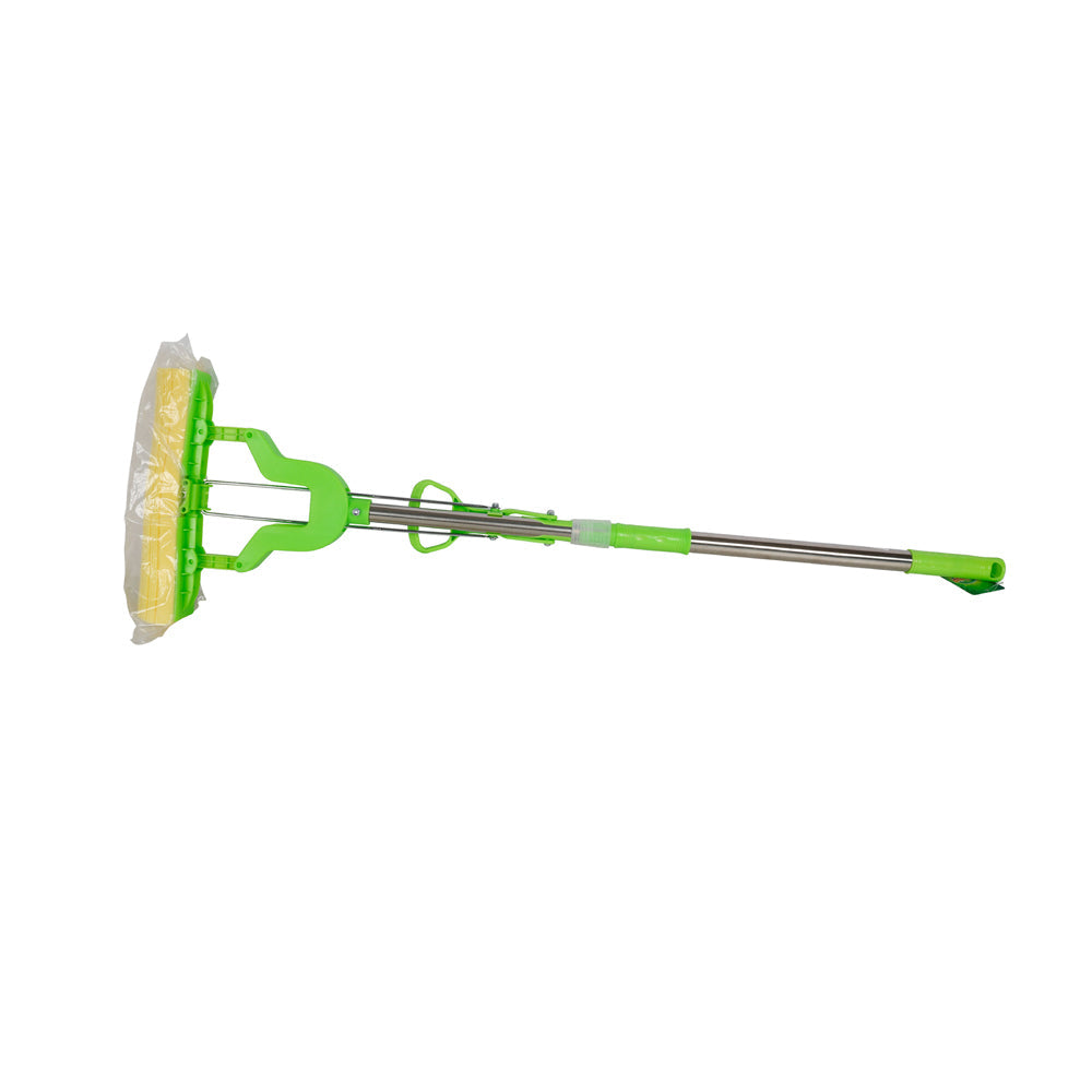 Ultimo Squeeze Sponge Mop Green Heavy Duty Efficient Floor Cleaning 100X20cm (3 Pack) — image 2
