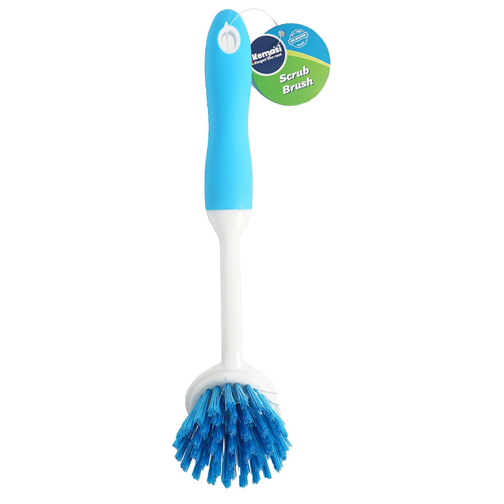 Kemasi Durable Multipurpose Scrub Brush W/Soft Handle Home Kitchen Cleaning