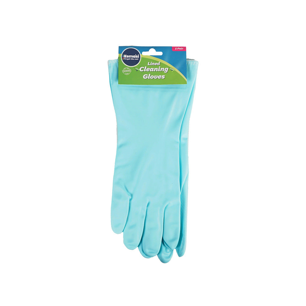 Kemasi Lined Durable Cleaning Gloves Home Care Bathroom Kitchen Cleaning — image 2