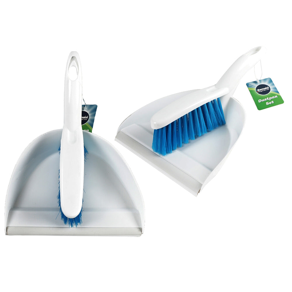 Kemasi Multipurpose Durable Dust Pan & Brush Set Home Bathroom Kitchen Cleaning — image 2
