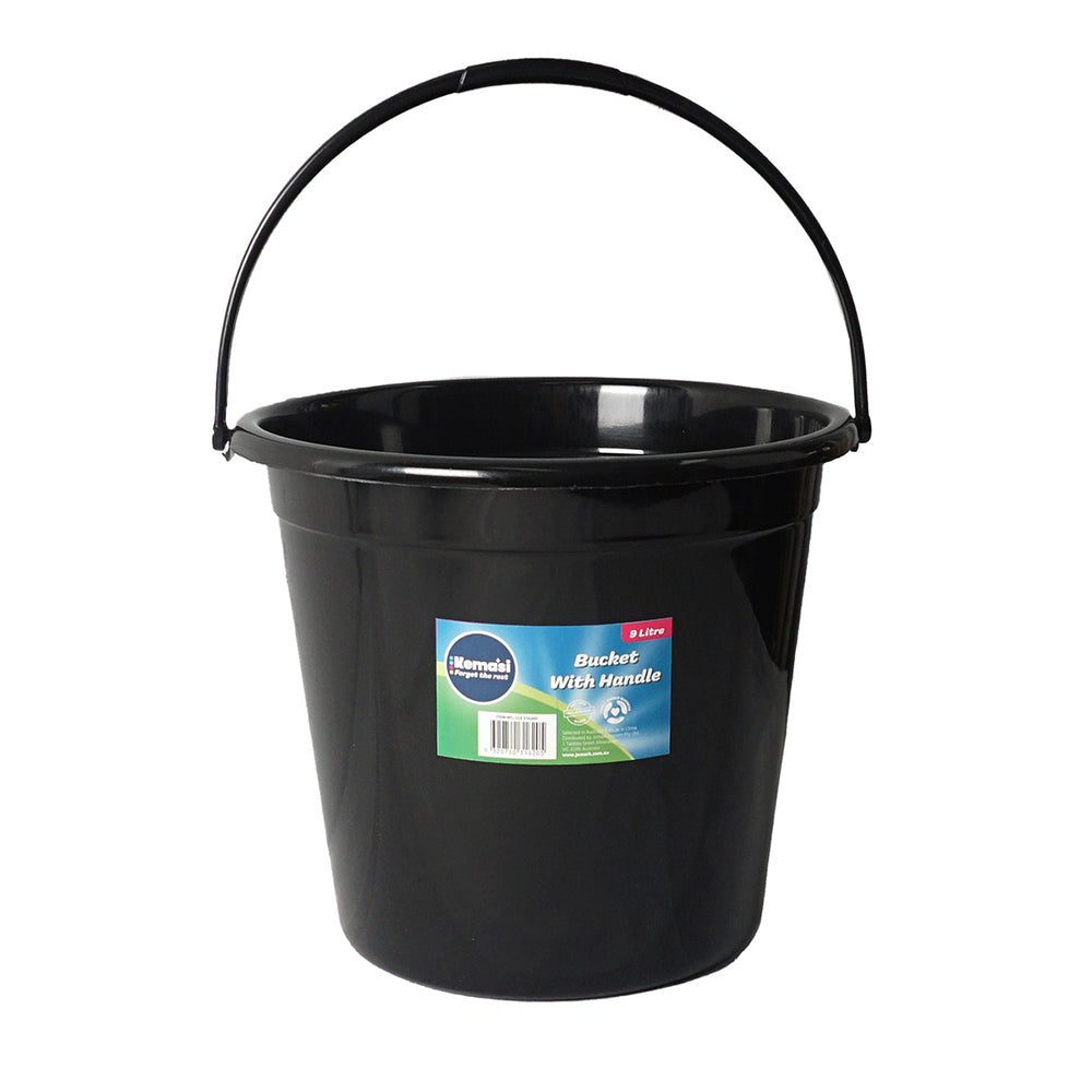 Kemasi Durable Bucket With Handle 9L Home Bathroom Kitchen Floor Cleaning (6 Pack) — image 2