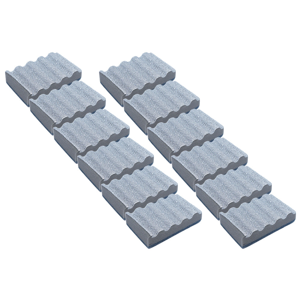 Kemasi Heavy Duty Bbq / Grill Cleaning Sponge Home Dishwashing Cleaning (12 Pack)
