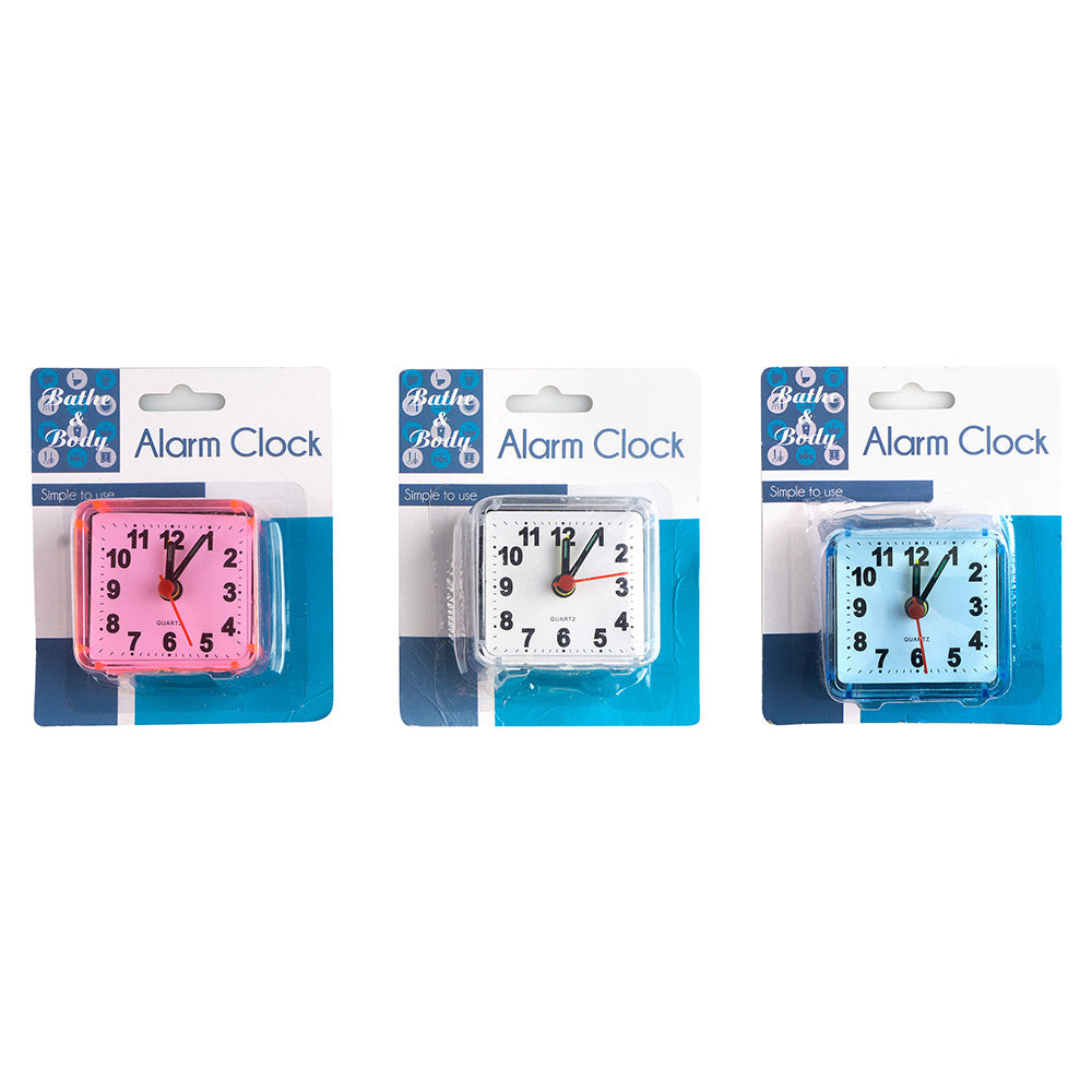 Bathe & Body Home Living Bedroom Decor Battery Alarm Clock Assorted Colours — image 2