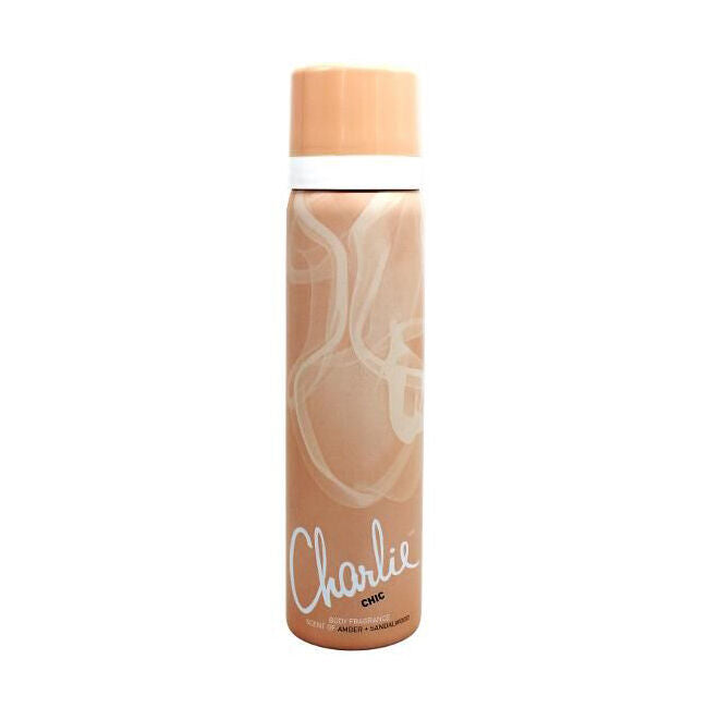 Charlie Amber Sandalwood Chic Women's Body Spray Fragrance Mist 75ml