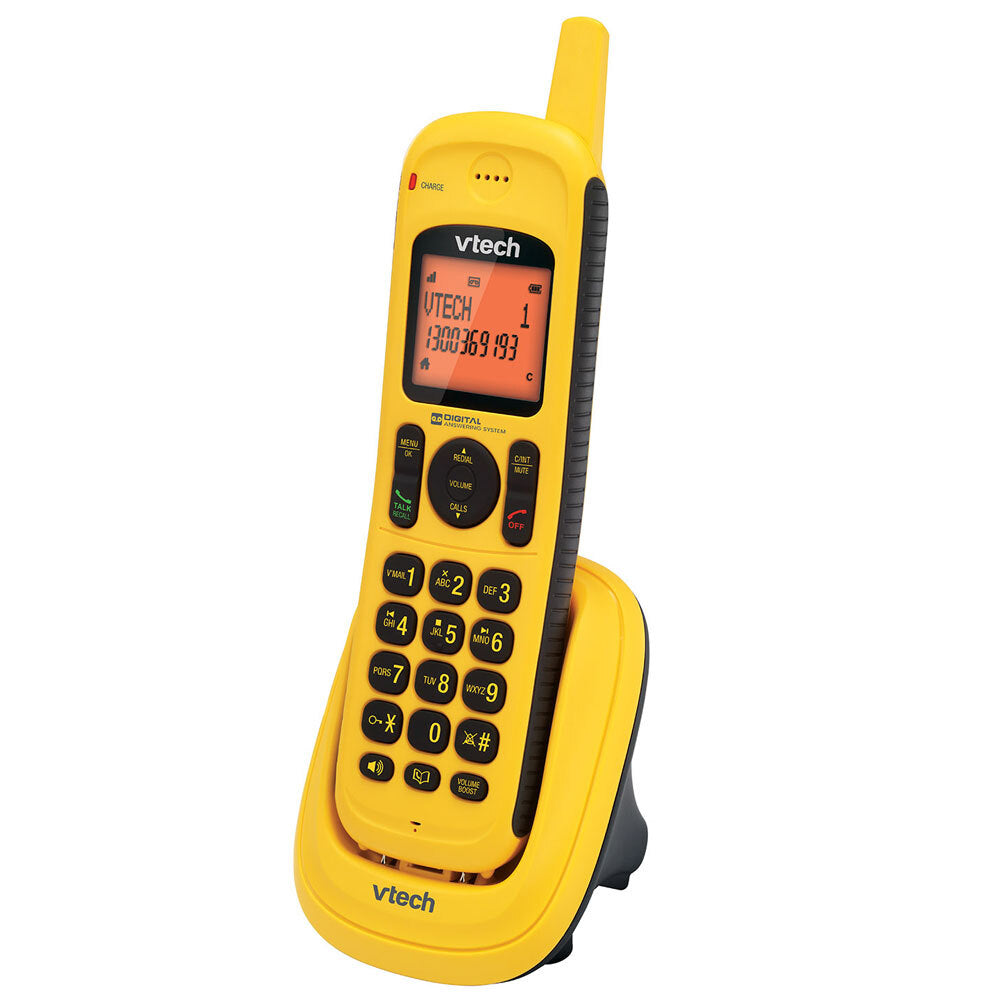 Vtech 20350E DECT Cordless Handset Telephone IP65 Home Phone w/ Speakerphone YL — image 2