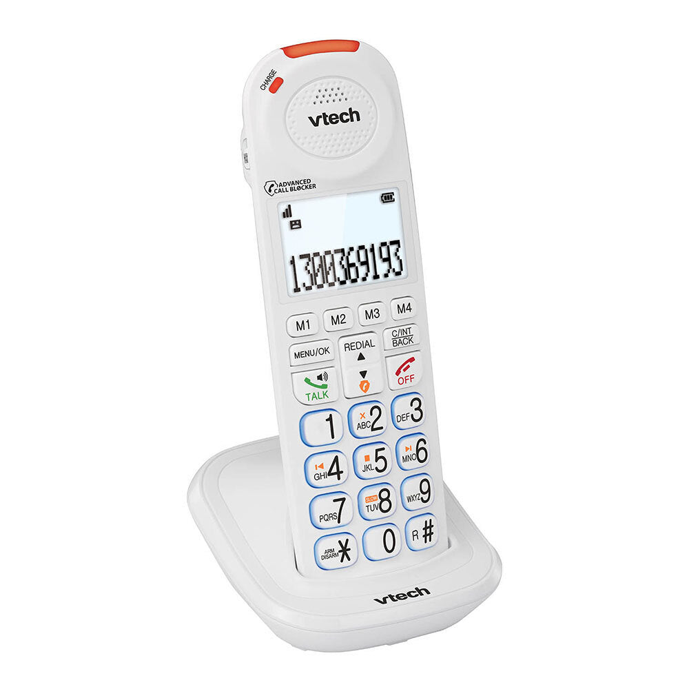 Vtech 20450E CareLine DECT Cordless Handsfree Home Handset/Speakerphone NBN/Wifi