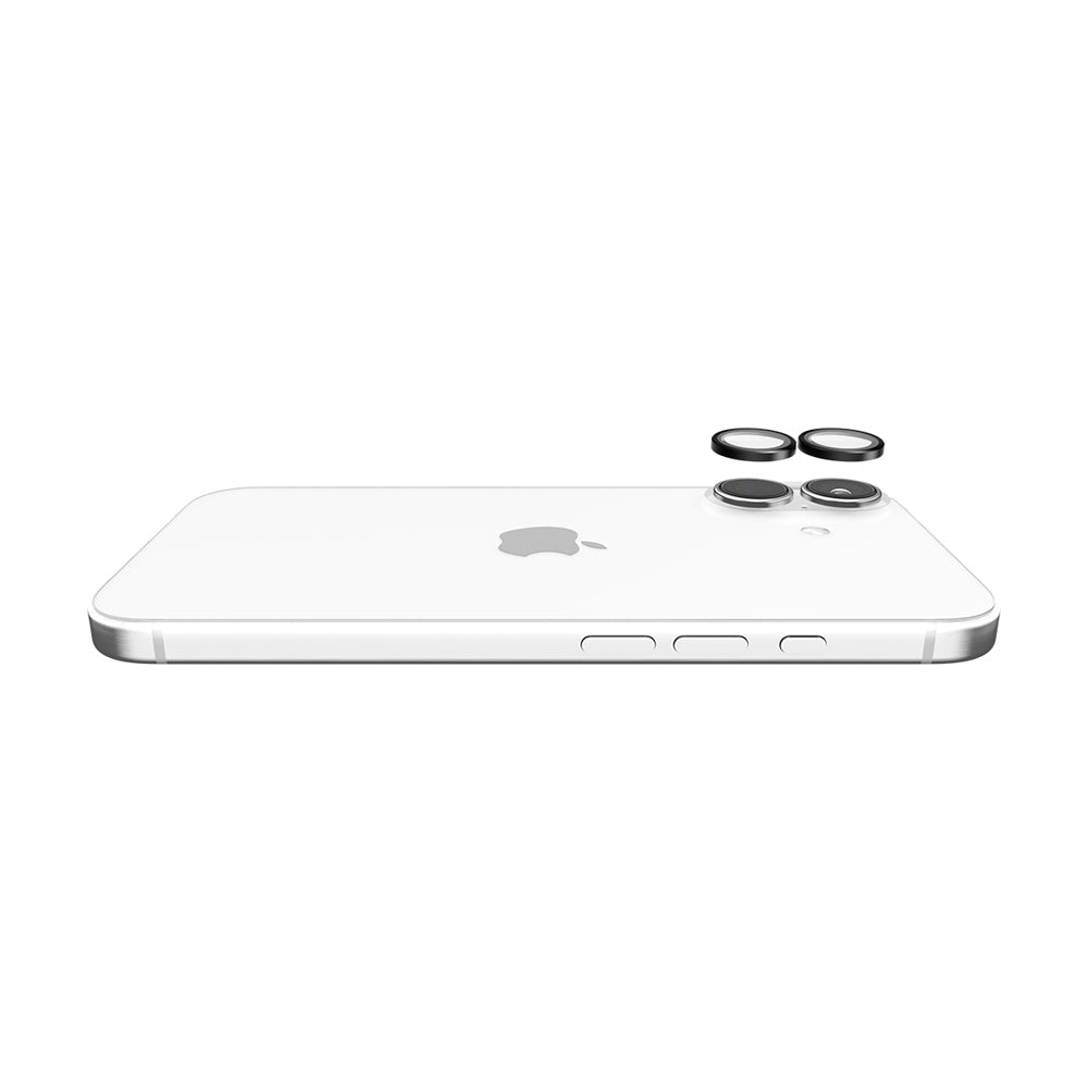 Case-Mate Black Aluminium Ring Lens Protector For Apple iPhone 16 Plus — image 3